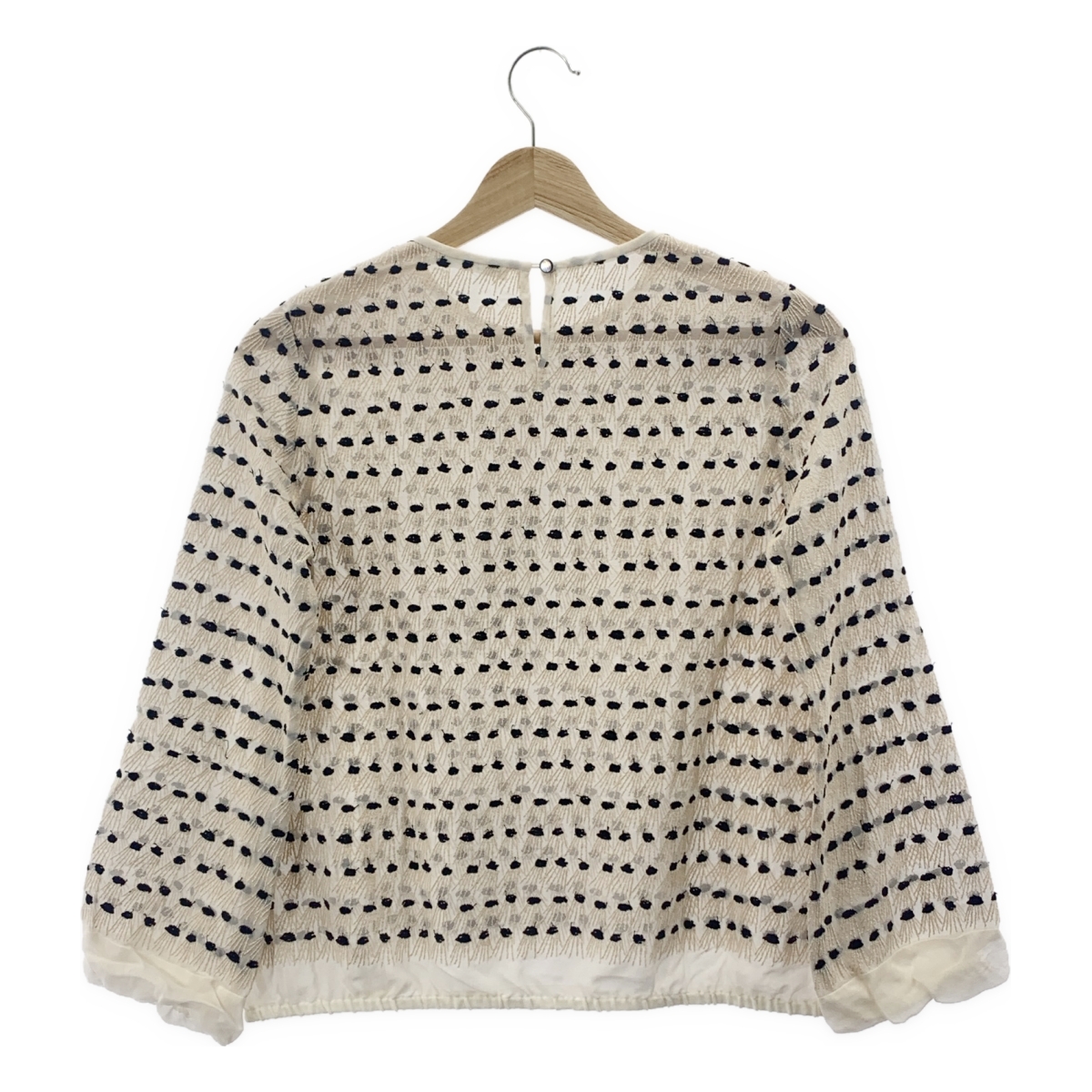 mina perhonen / ミナペルホネン hope rain シルク 刺しゅう ブラウス