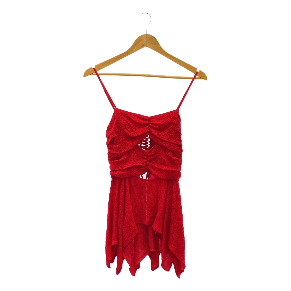 その他 Botanical Jacquard Cutout Cami Top / ジャガード キャミトップ