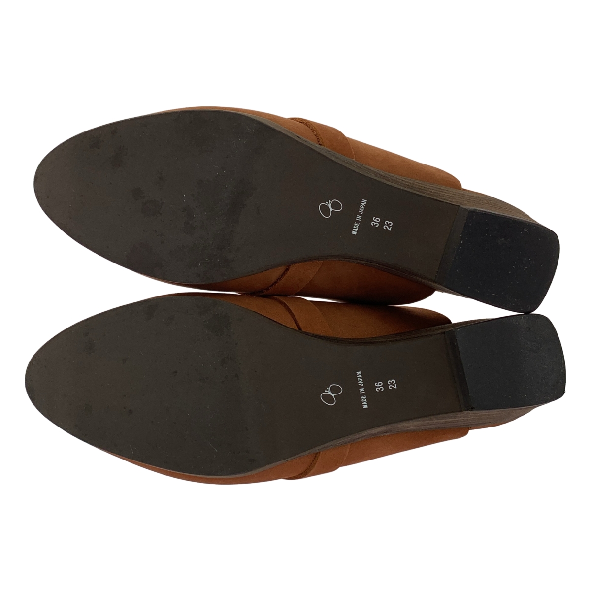 mina perhonen / ミナペルホネン pied des bois ちょうちょチャーム レザー サボ サンダル