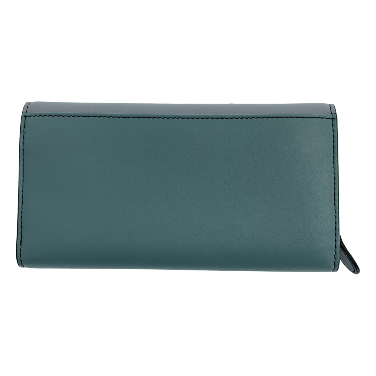 BOTTEGA VENETA / ボッテガヴェネタ レザー カラーブロック ロング ウォレット 長財布