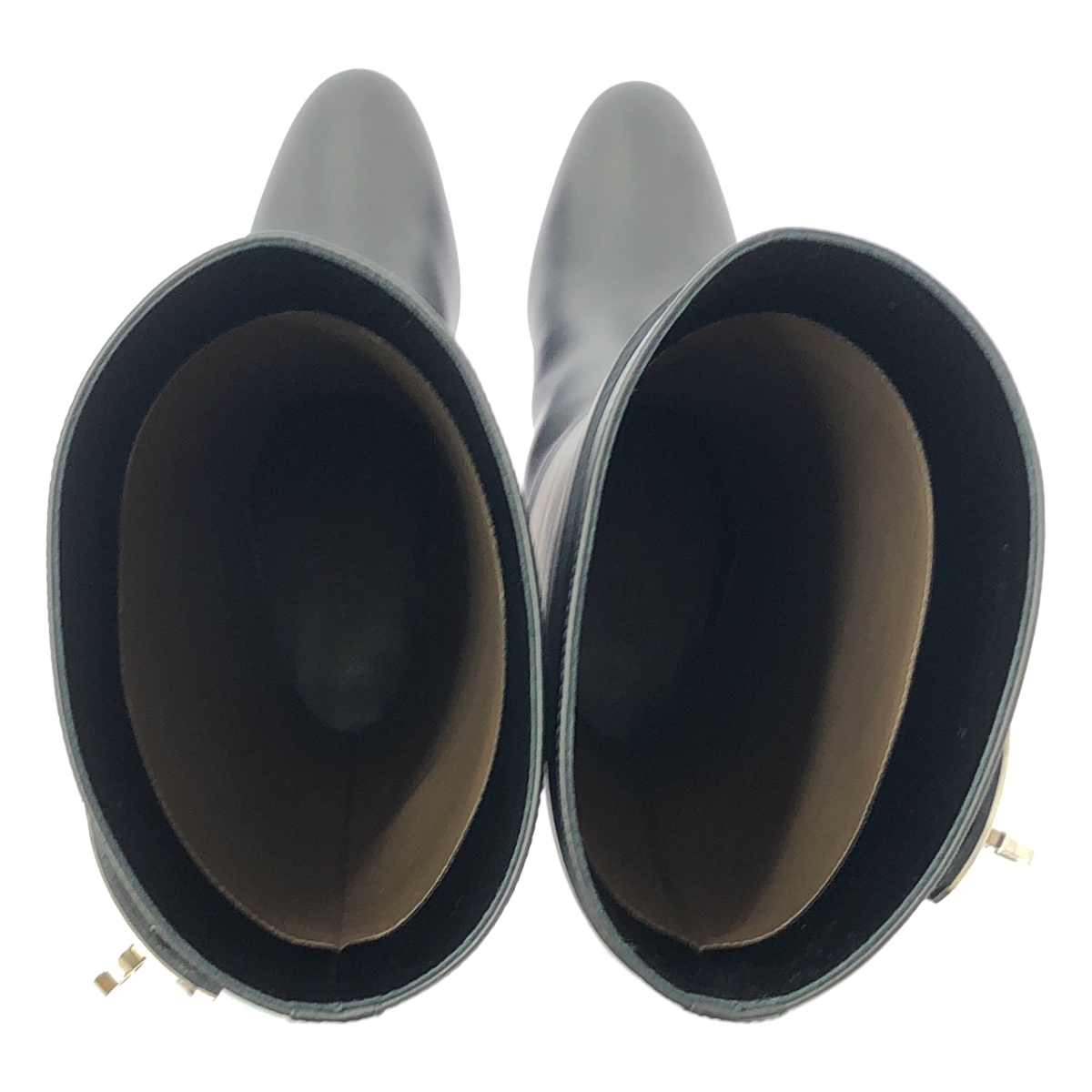 HERMES / エルメス STORY ストーリー ケリー金具 レザー ロングブーツ