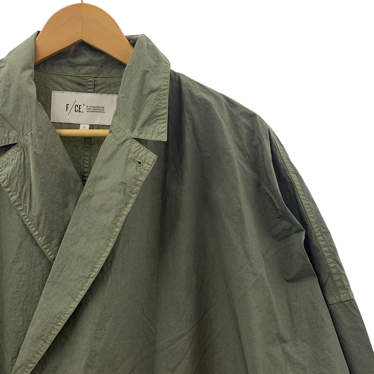 F/CE. / エフシーイー ナイロン ラップ コート