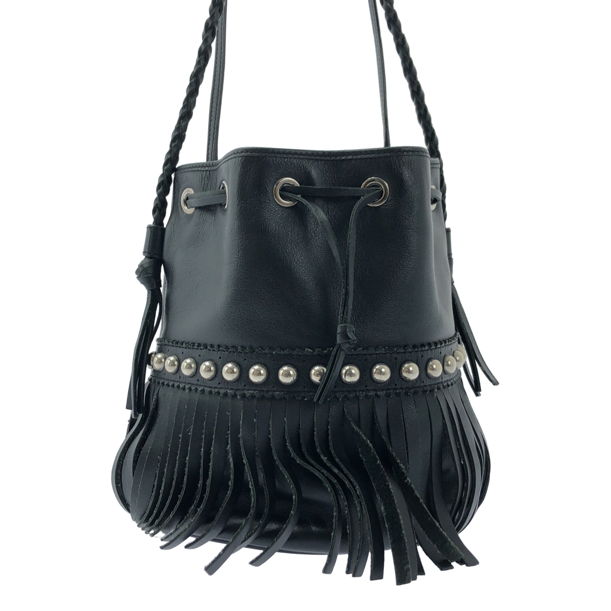 J&M DAVIDSON / ジェイアンドエムデヴィッドソン FRINGE CARNIVAL フリンジカーニバル 2WAY スタッズ レザー ショルダーバッグ