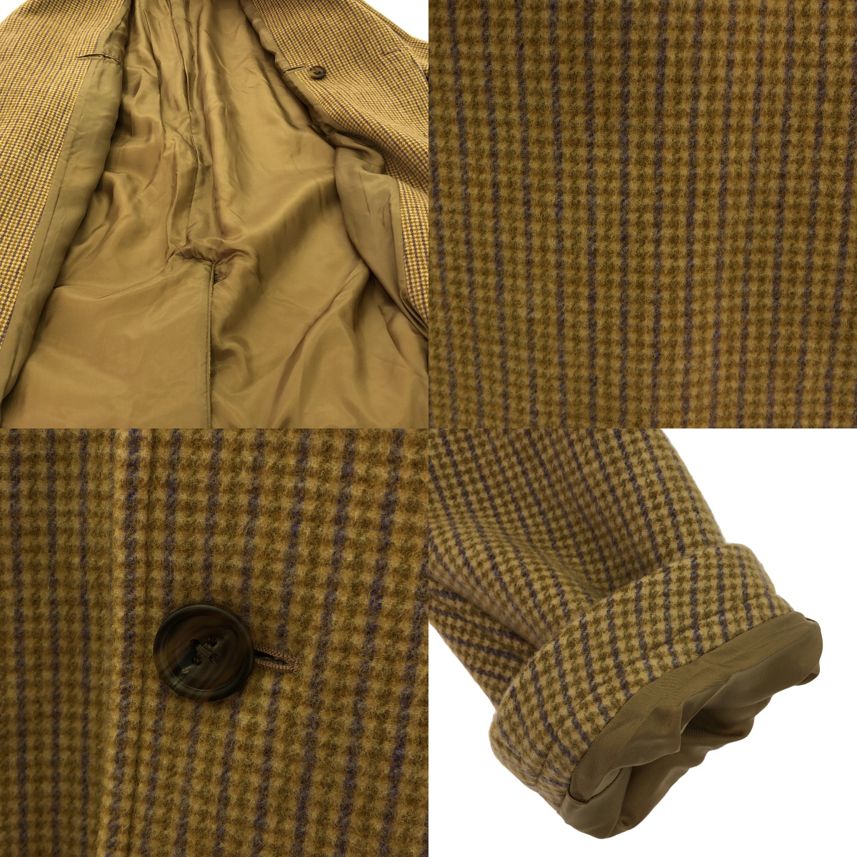 WELLDER / ウェルダー ウール オーバー ロングコート / 総裏地