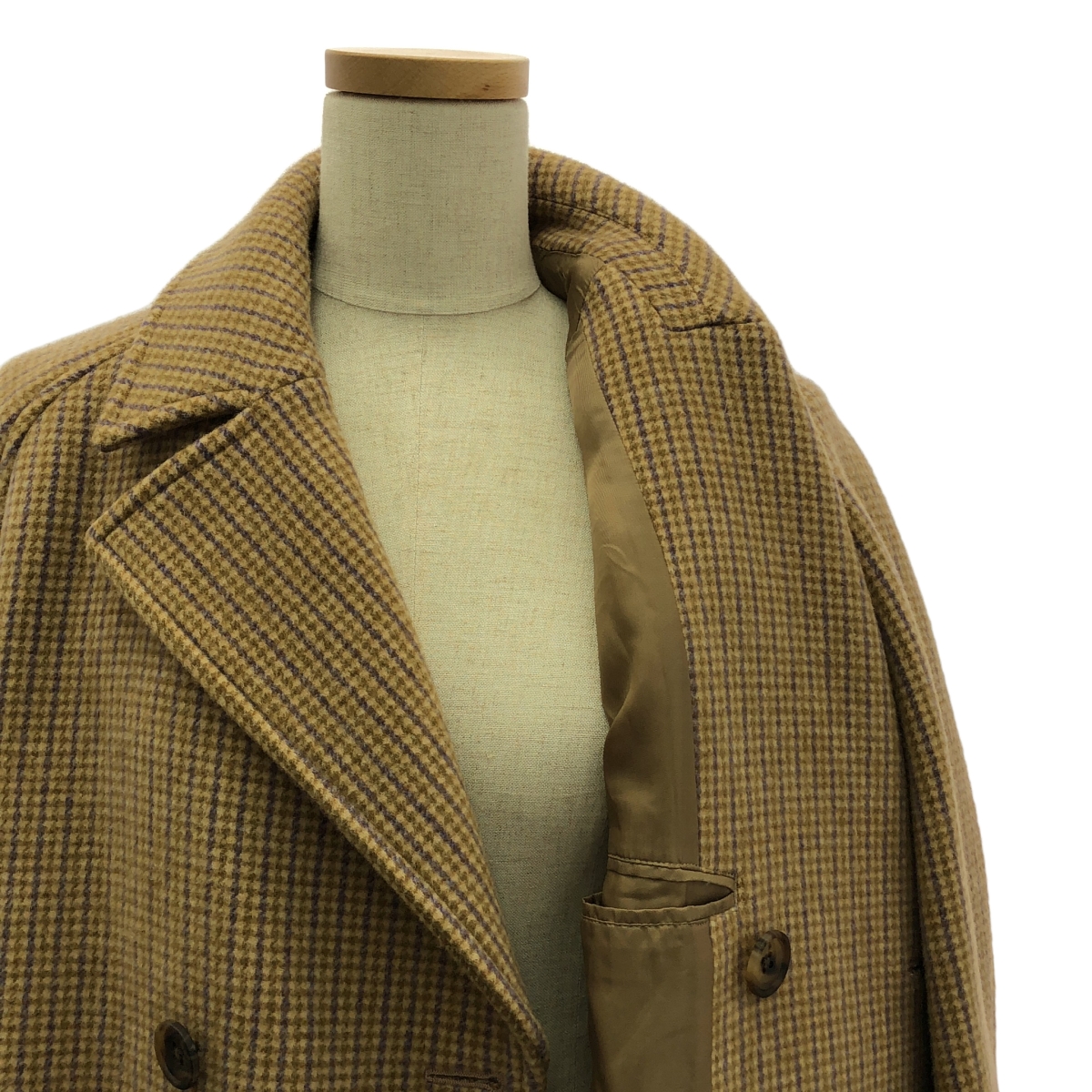 WELLDER / ウェルダー ウール オーバー ロングコート / 総裏地