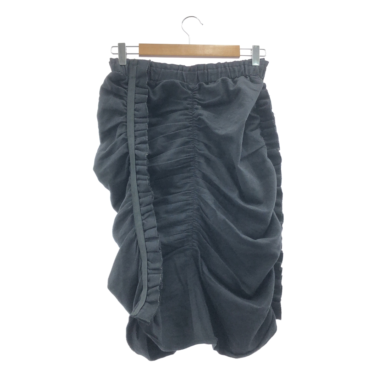 tricot COMME des GARCONS / トリココムデギャルソン インサイドアウト ウエストゴム ギャザー スカート