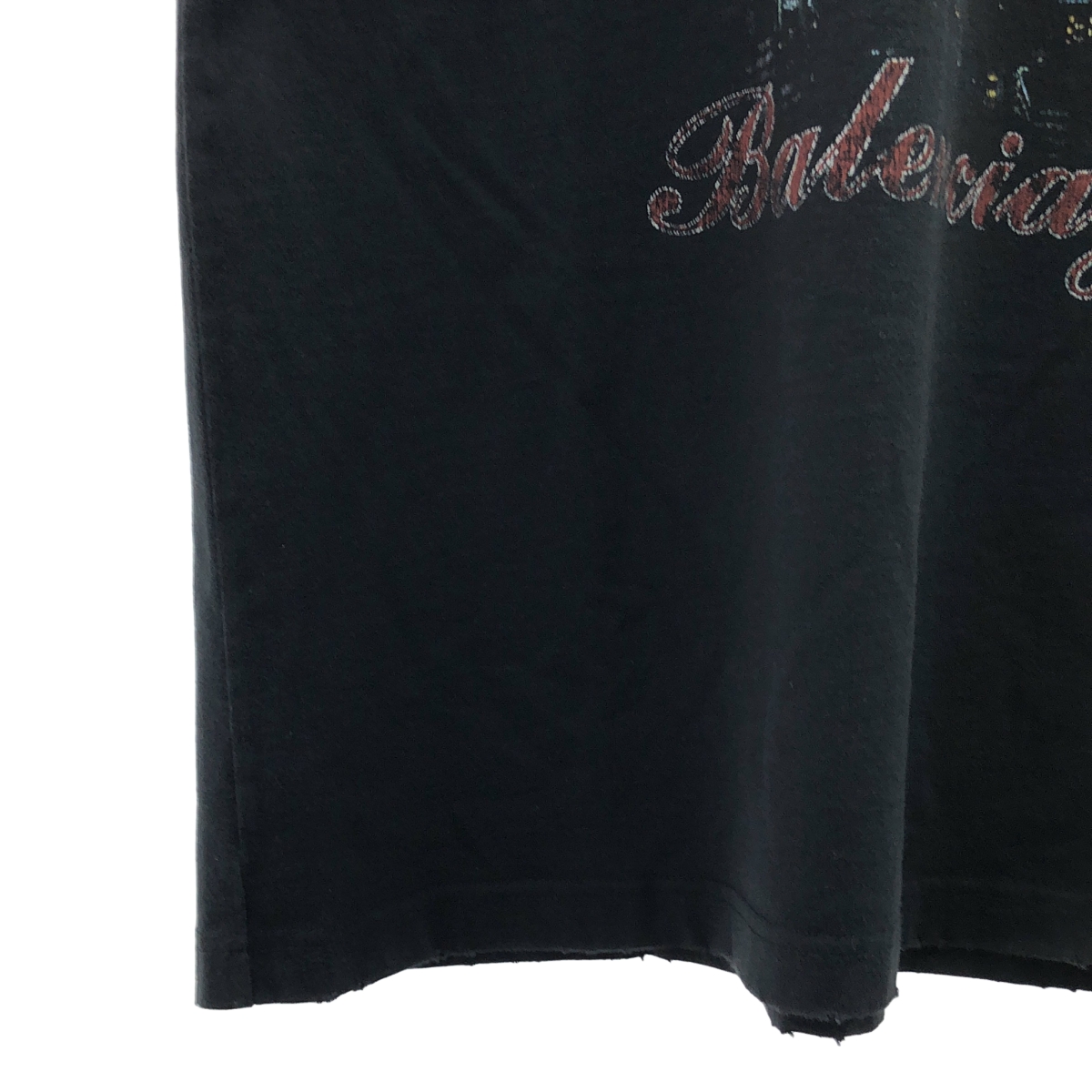 BALENCIAGA / バレンシアガ GINZA / 銀座店オープン記念 両面プリント デストロイ オーバー Tシャツ カットソー / ユニセックス