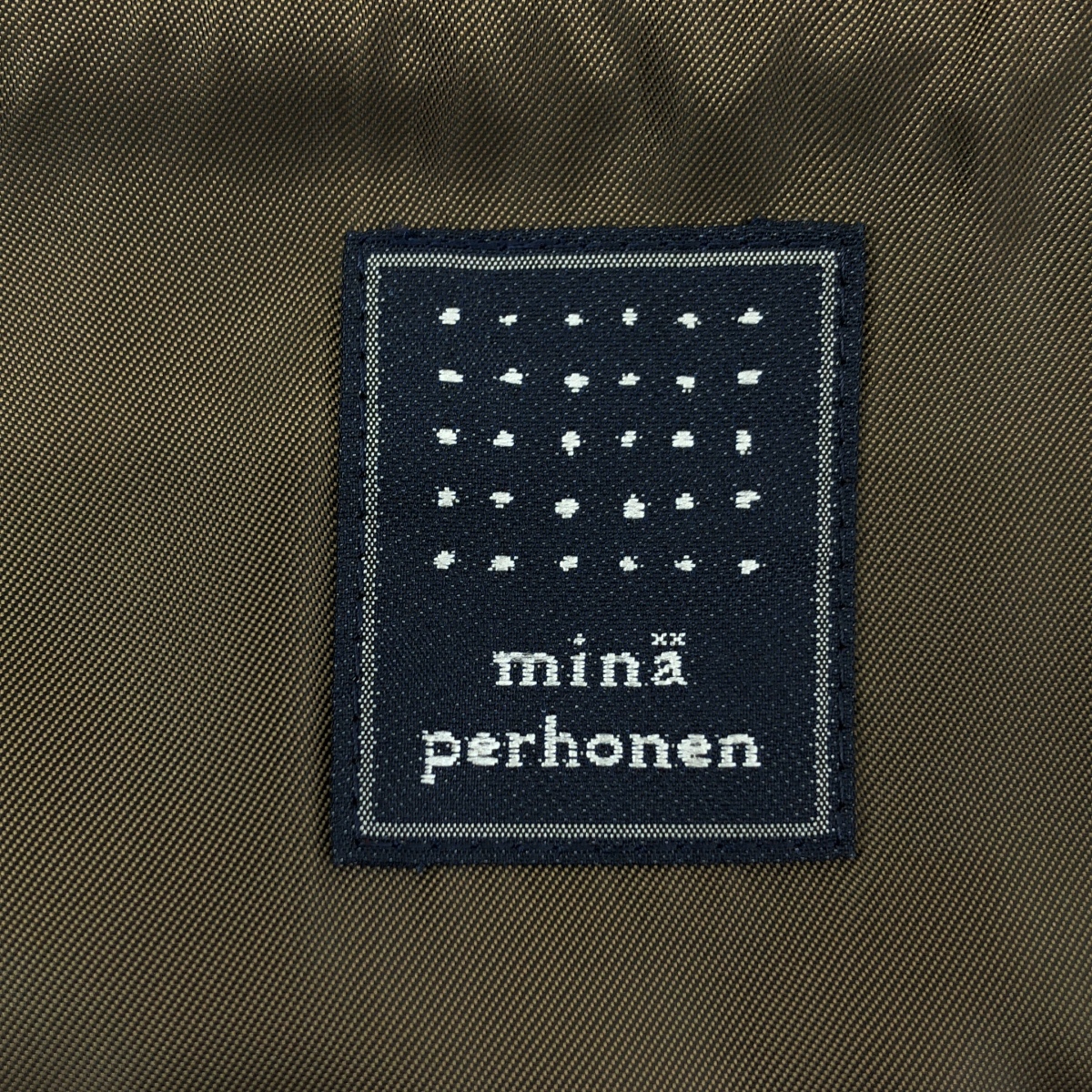 mina perhonen / ミナペルホネン happa / 葉っぱ エンブロイダリー スカート / 裏地付き