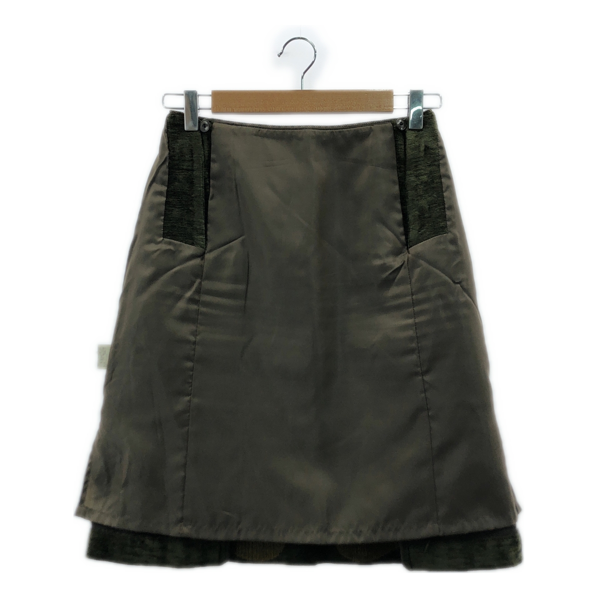 mina perhonen / ミナペルホネン happa / 葉っぱ エンブロイダリー スカート / 裏地付き