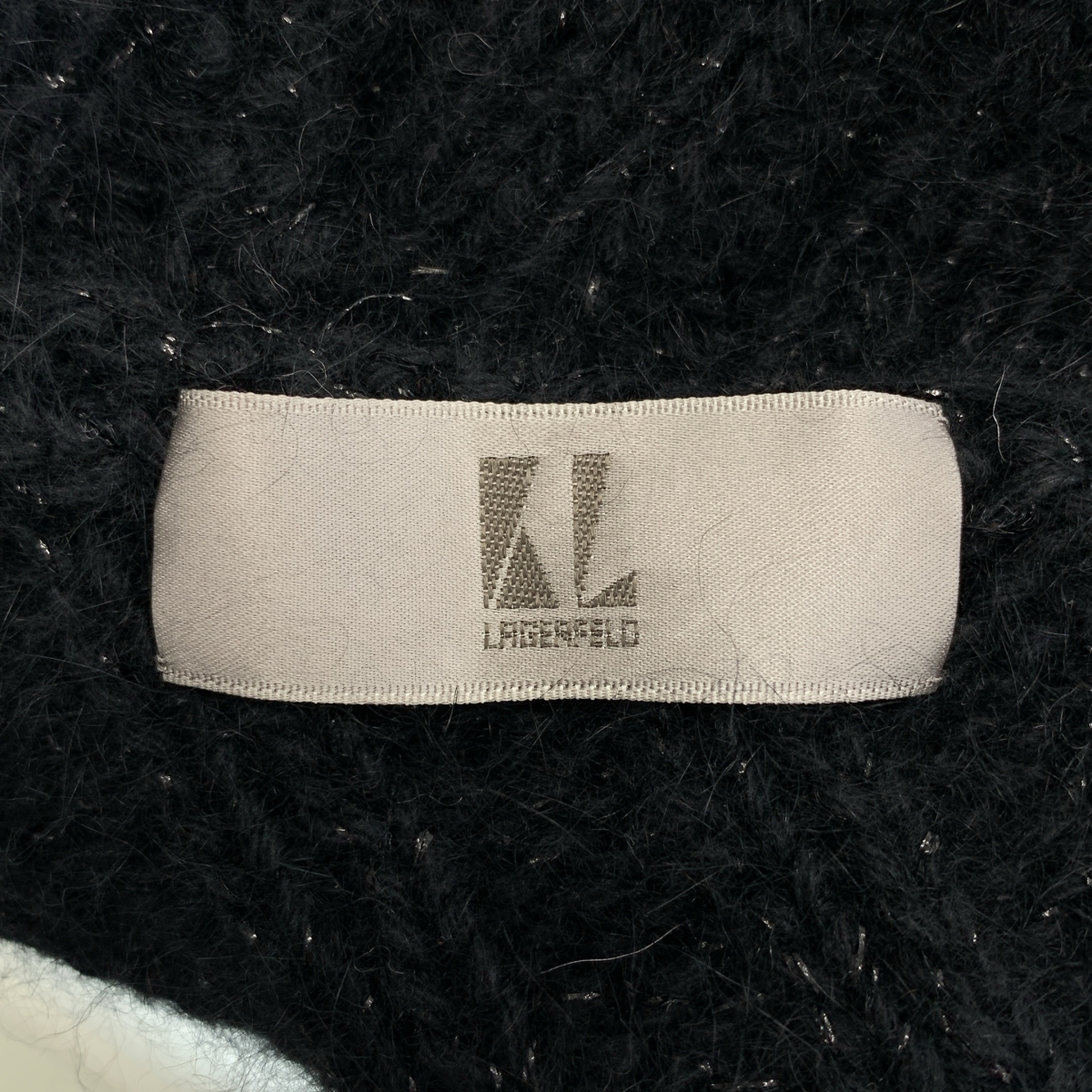 その他 アンゴラ スパンコール スリーブレス ニット