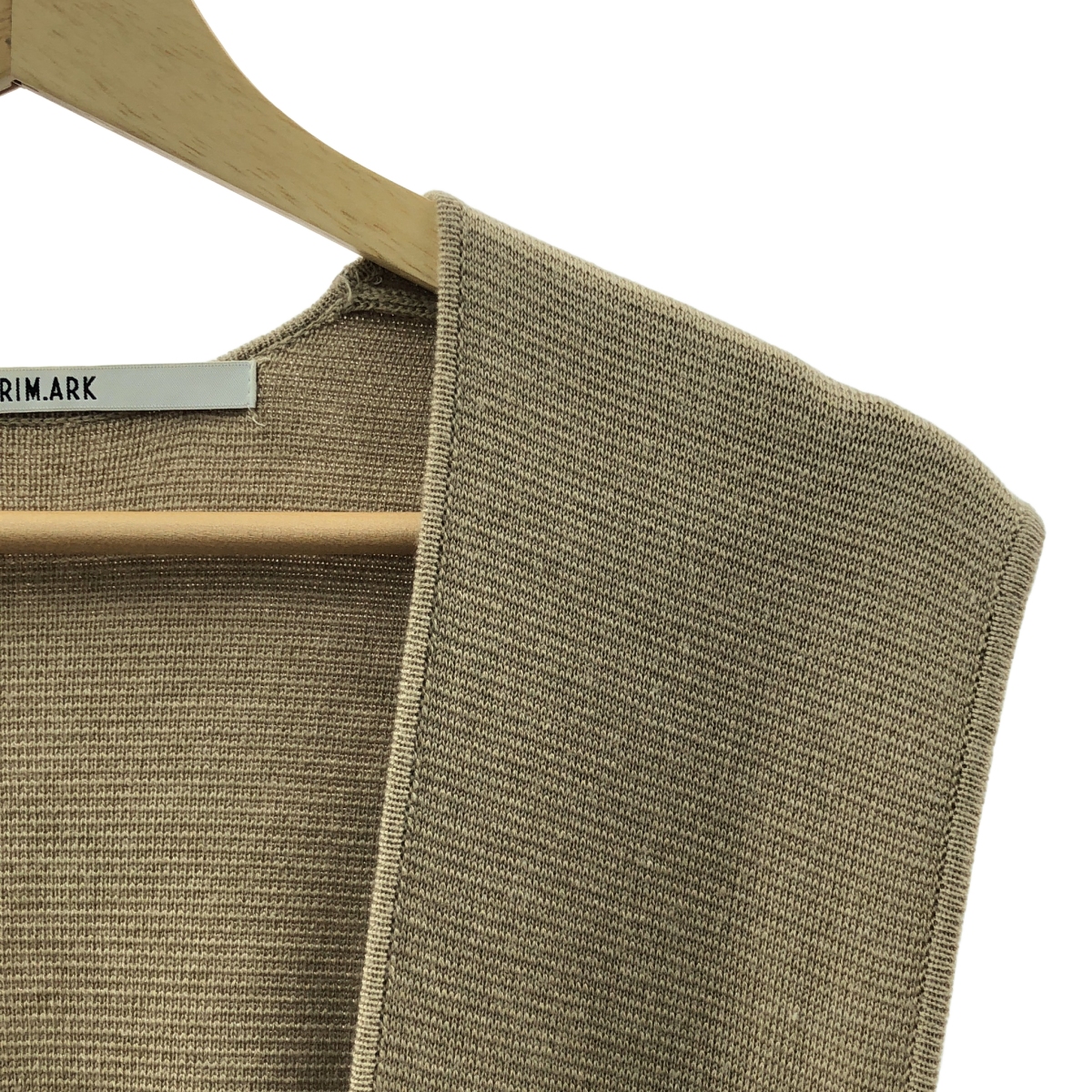 RIM.ARK / リムアーク ミラノリブ ニットロングジレ ベスト