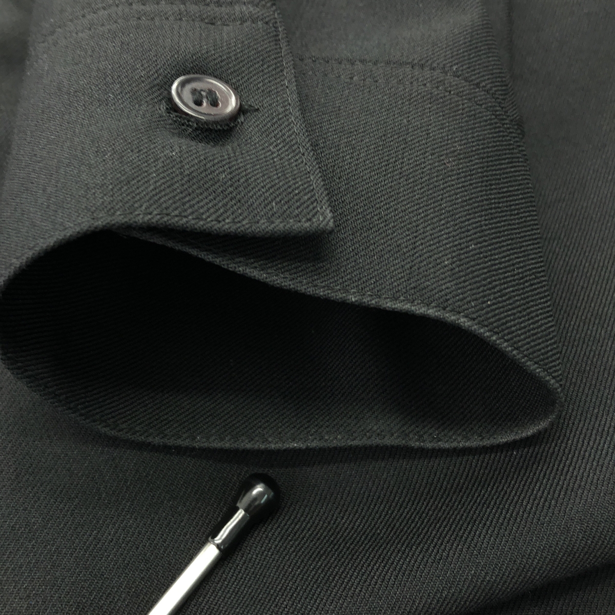 Ground Y / グラウンドワイ ウールギャバジン ジップアップ シャツ