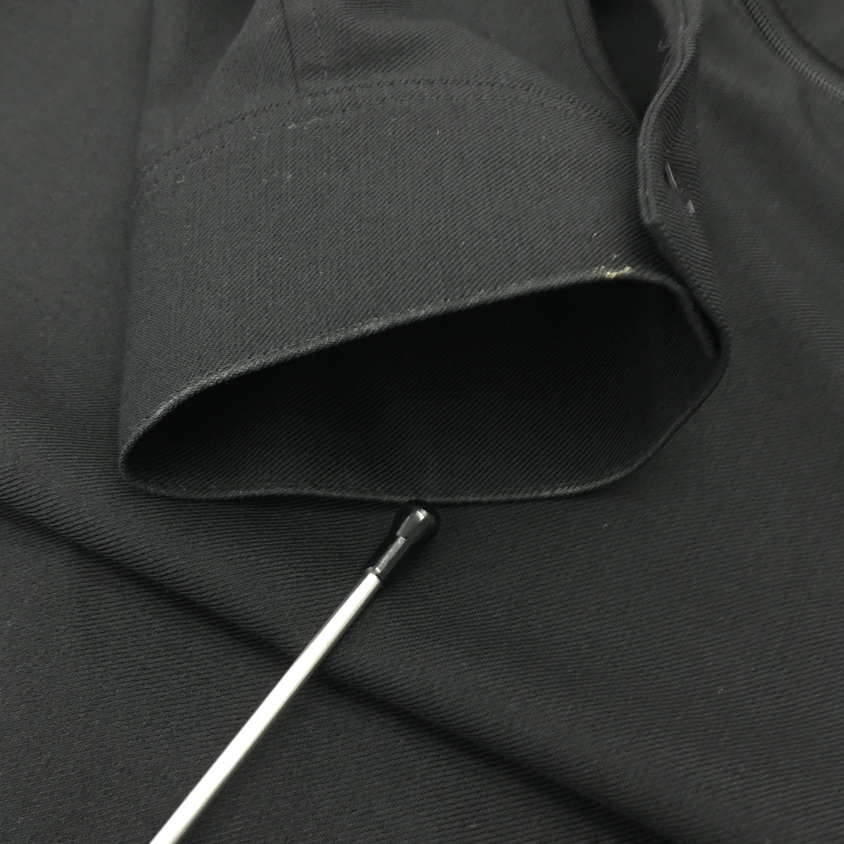 Ground Y / グラウンドワイ ウールギャバジン ジップアップ シャツ