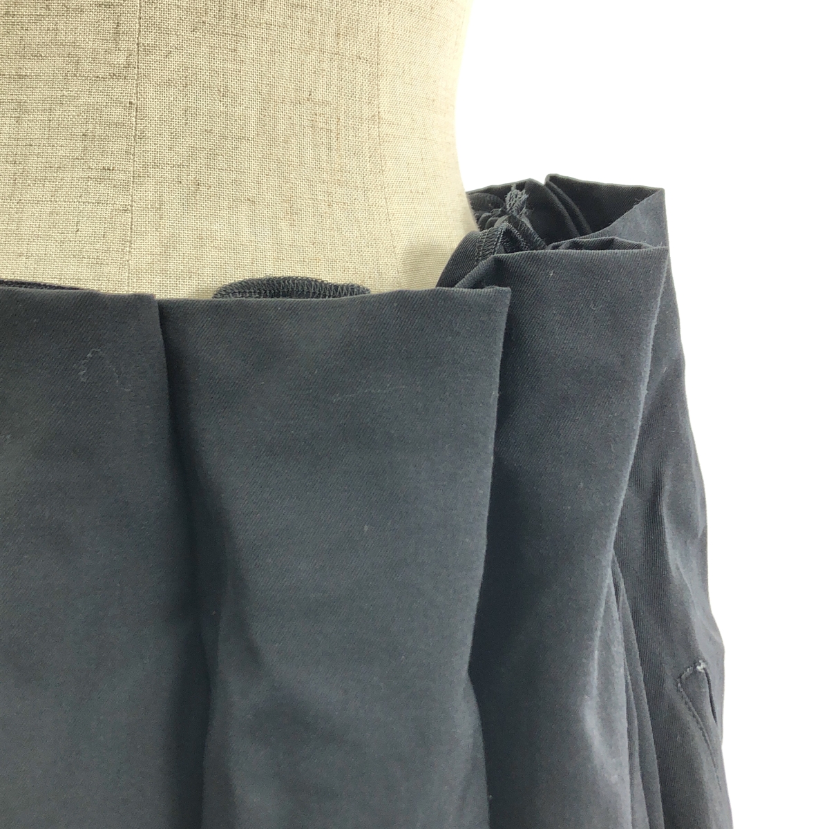 COMME des GARCONS / コムデギャルソン レイヤード ドローストリング ボリューム ロングスカート