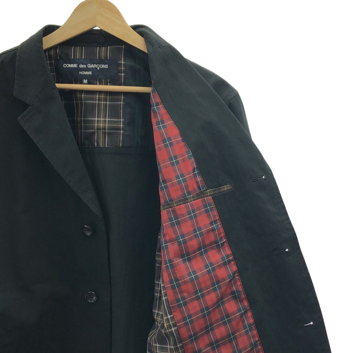 COMME des GARCONS HOMME / コムデギャルソンオム コットン ナイロン テーラードジャケット
