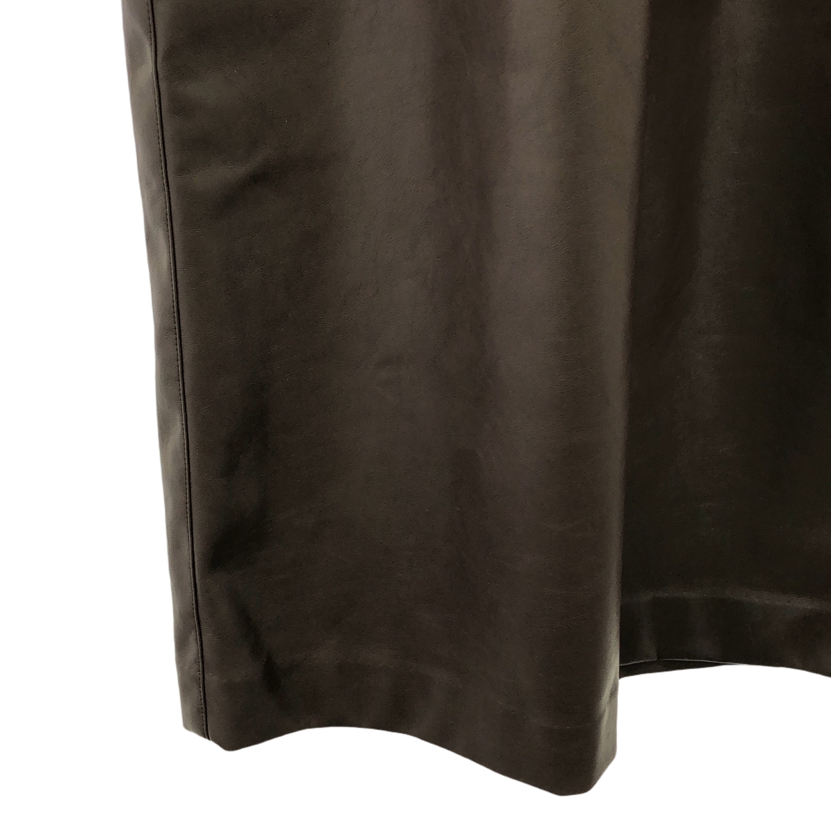 th products / ティーエイチプロダクツ フェイクレザー ノースリーブ ワンピース