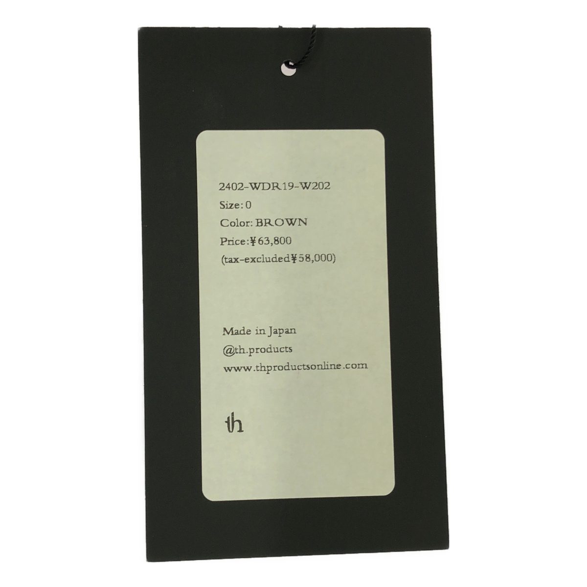 th products / ティーエイチプロダクツ フェイクレザー ノースリーブ ワンピース