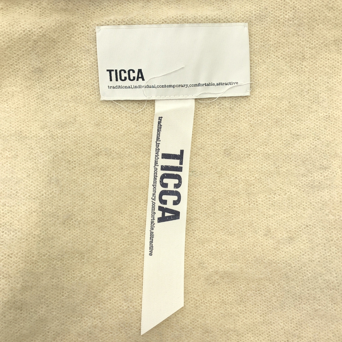 TICCA / ティッカ YAK TURTLENECK PULLOVER ヤク タートルネック プルオーバー ニット