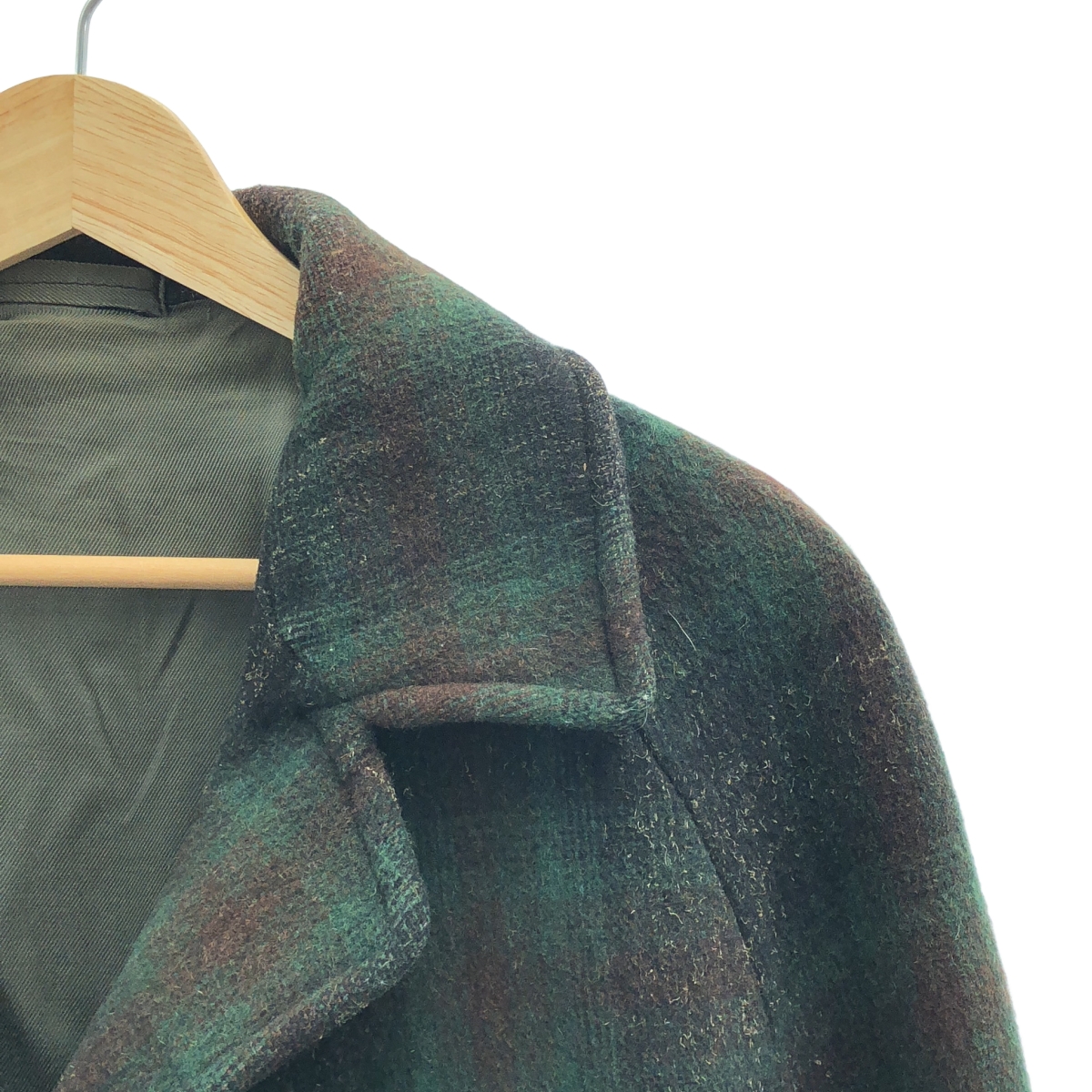 VINTAGE / ヴィンテージ古着 推定40-50s ヴィンテージ チェック ウール スポーツジャケット