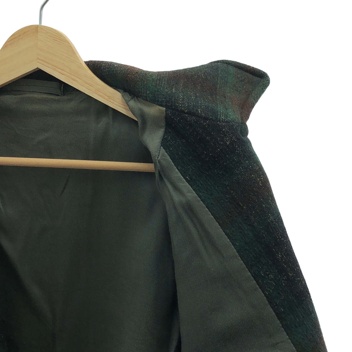 VINTAGE / ヴィンテージ古着 推定40-50s ヴィンテージ チェック ウール スポーツジャケット