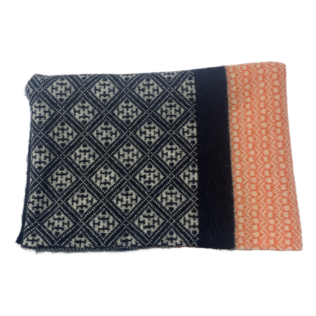 その他 モヘヤ ウール 総柄 大判 マフラー