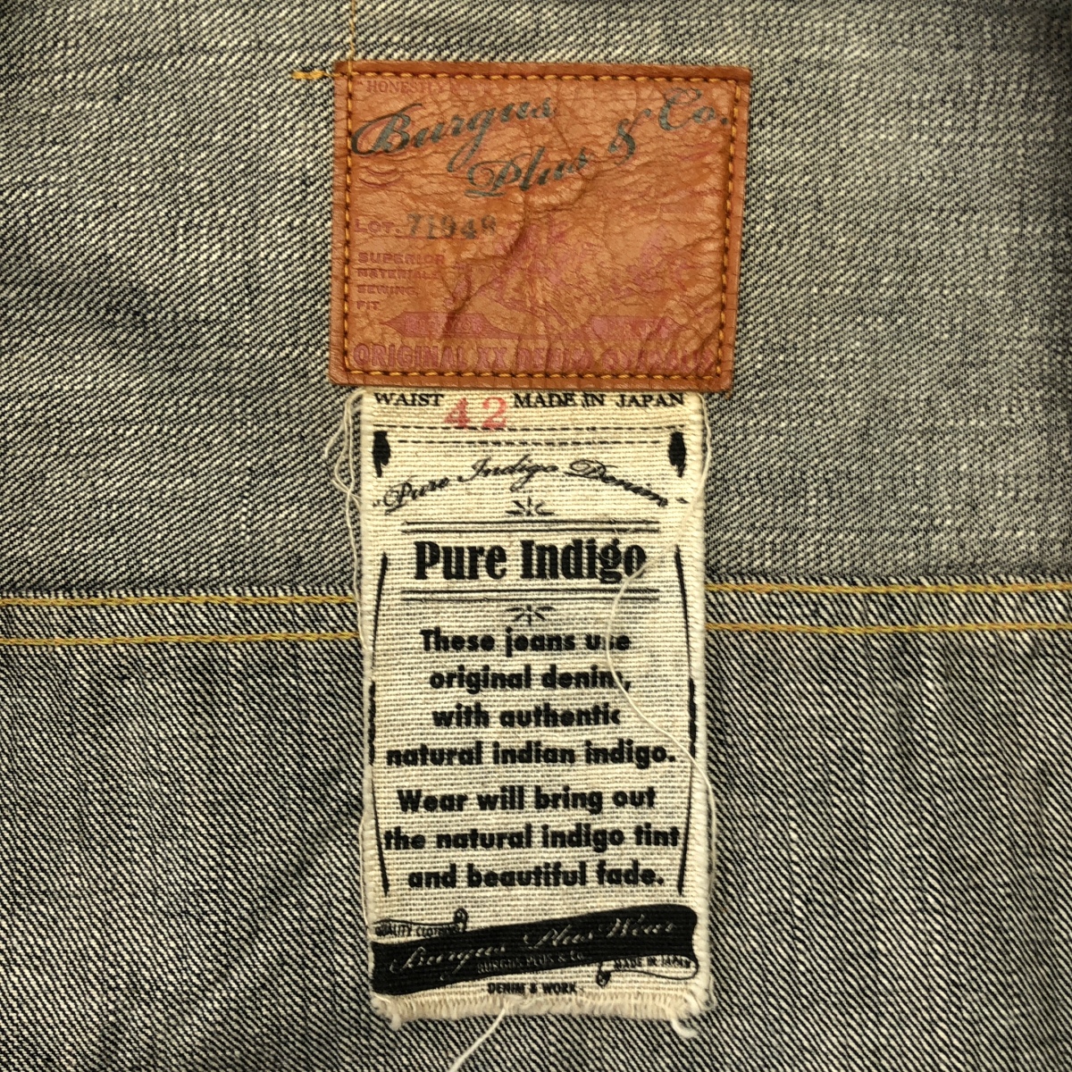 BURGUS PLUS HINOYA / バーガスプラスヒノヤ 2nd タイプ デニムジャケット