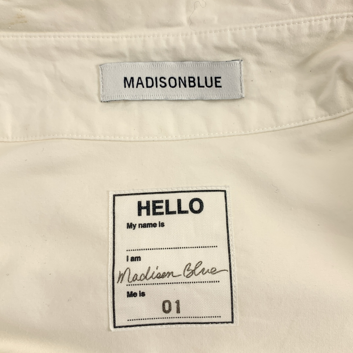 MADISON BLUE / マディソンブルー MADAME WASHED OUT SHIRT/ マダムウォッシュドアウト オーバー シャツ ブラウス