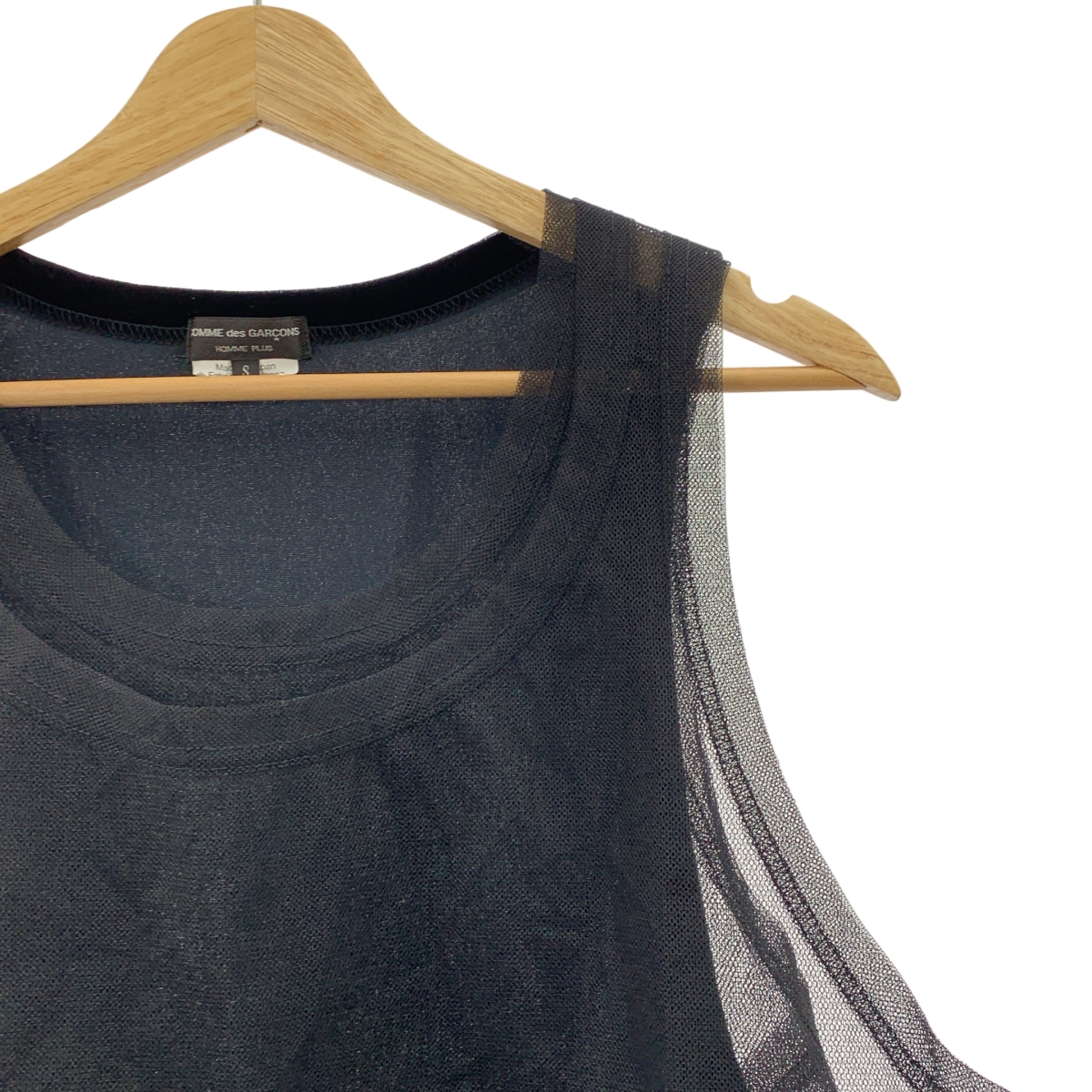 COMME des GARCONS HOMME PLUS / コムデギャルソンオムプリュス チュール レイヤード ロングタンクトップ