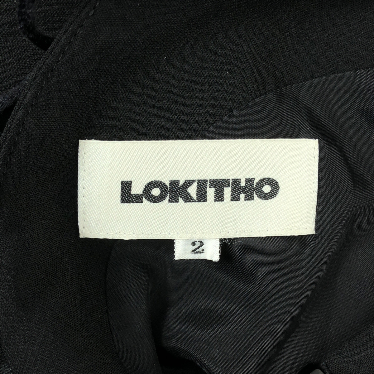 LOKITHO / ロキト 刺しゅう デザイン ドレス ワンピース