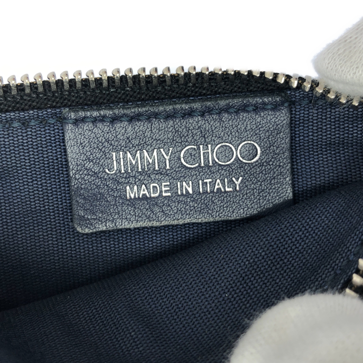 JIMMY CHOO / ジミーチュウ スタッズ コイン キーチェーン ケース