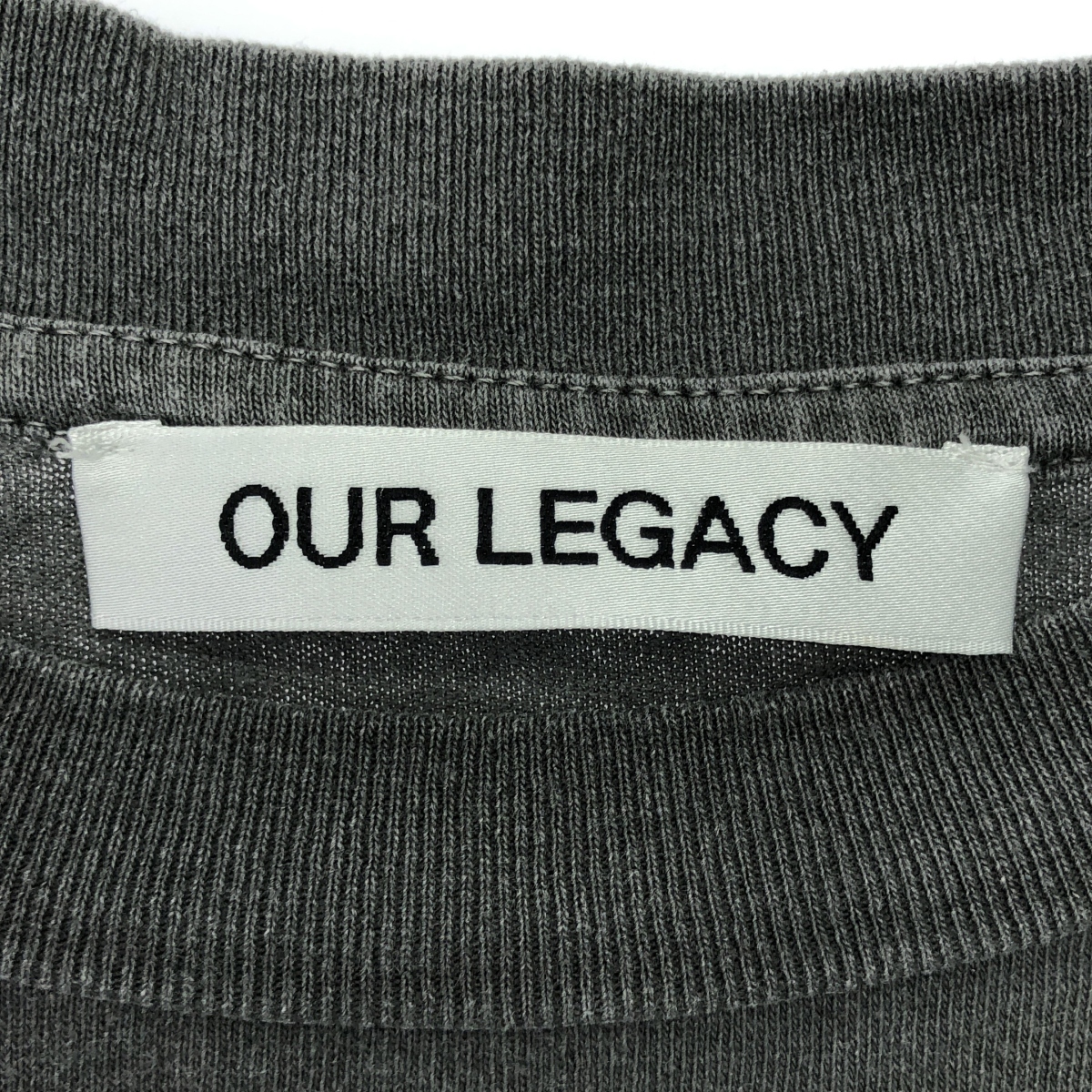 OUR LEGACY / アワーレガシー BOX T-SHIRT クルーネック ブランク Tシャツ