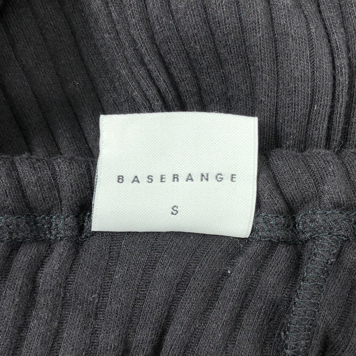 BASErange / ベースレンジ HONDA APRON DRESS リブ エプロン ワンピース