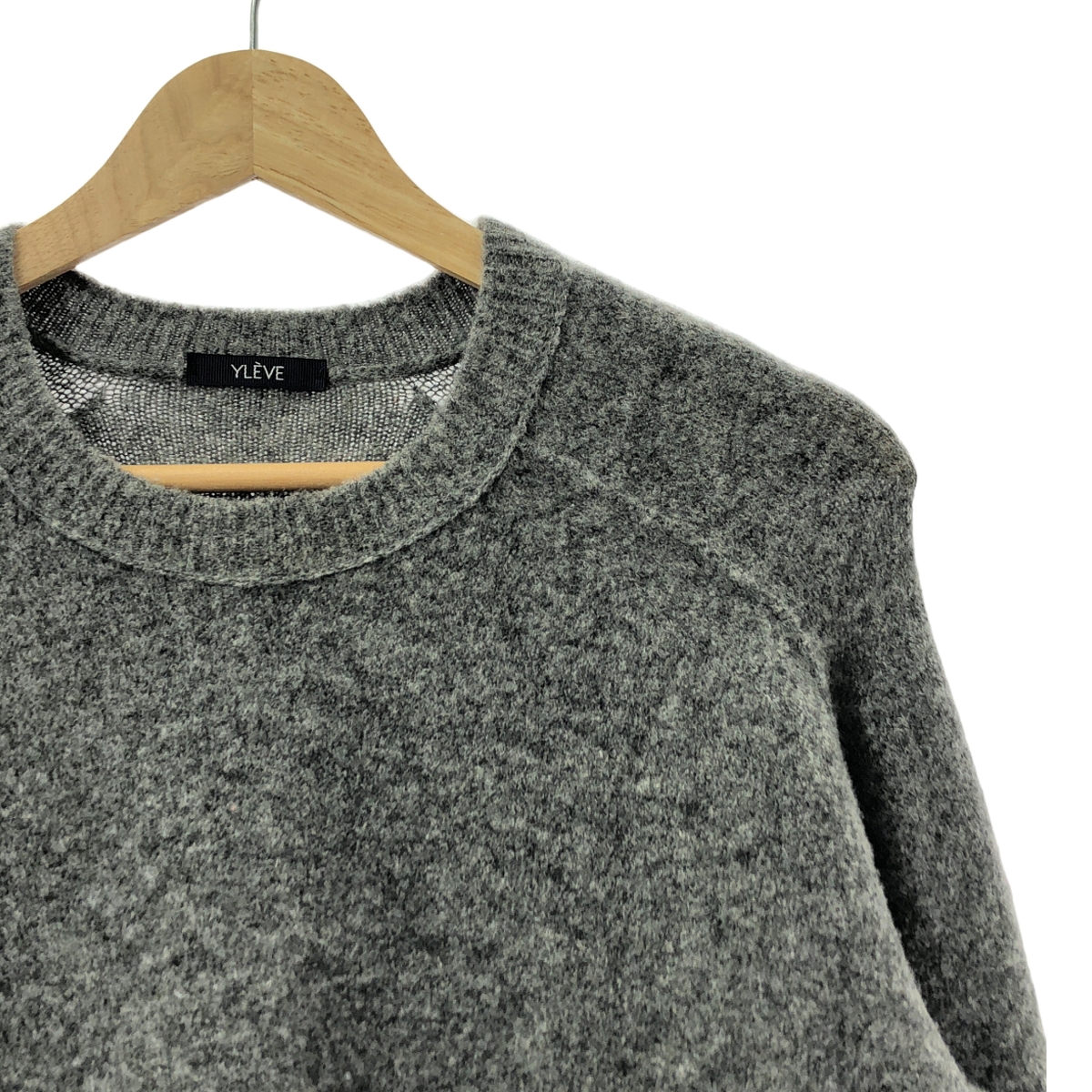 YLEVE / イレーヴ クルーネック ニット プルオーバー