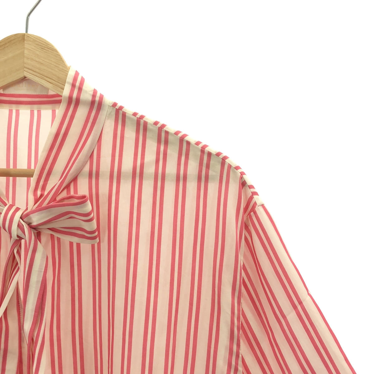 Tomorrowland BALLSEY / トゥモローランドボールジー ダブルストライプ ボウタイブラウス