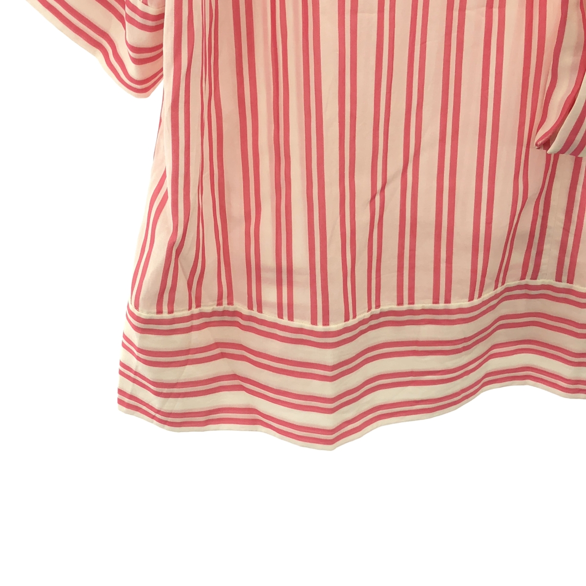 Tomorrowland BALLSEY / トゥモローランドボールジー ダブルストライプ ボウタイブラウス