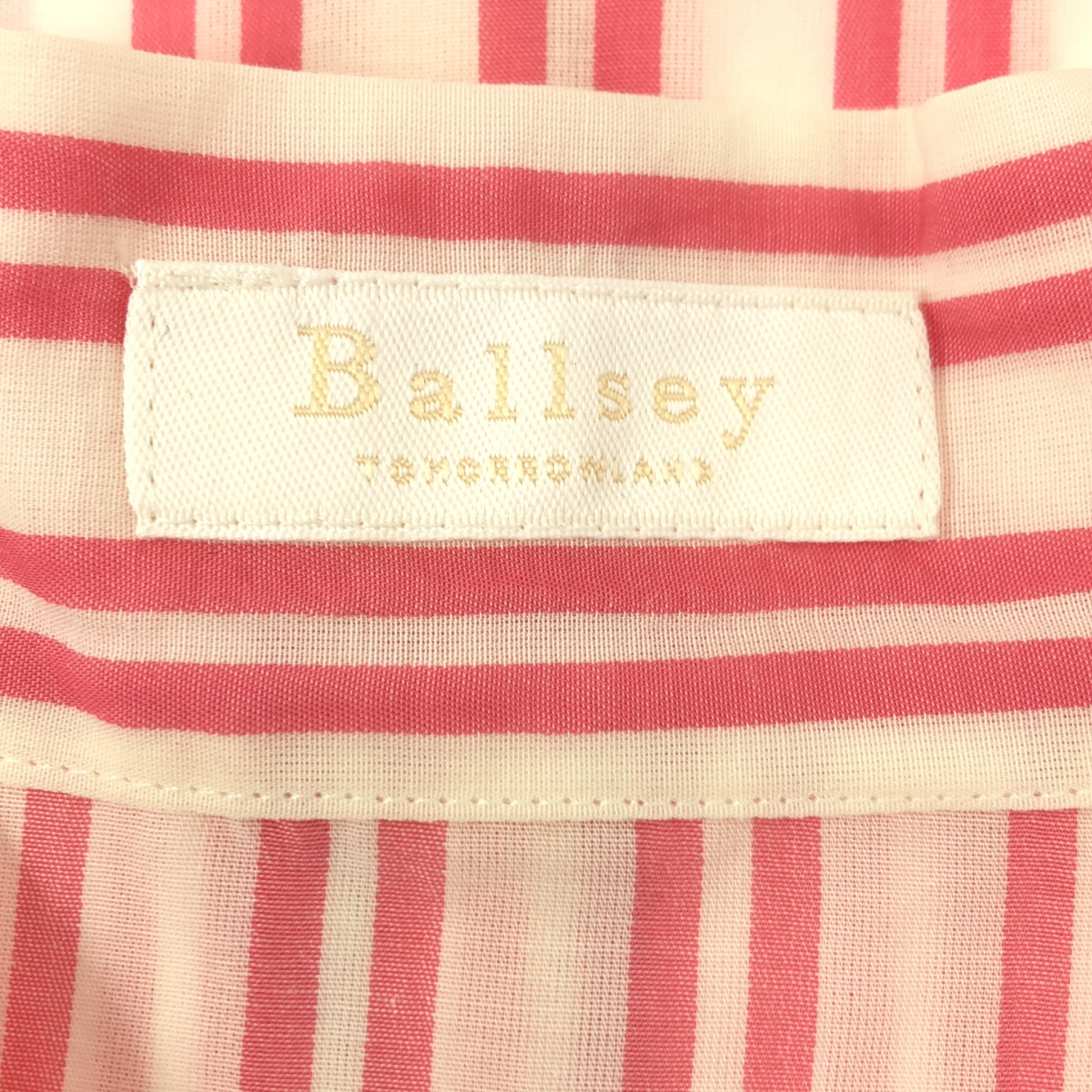 Tomorrowland BALLSEY / トゥモローランドボールジー ダブルストライプ ボウタイブラウス