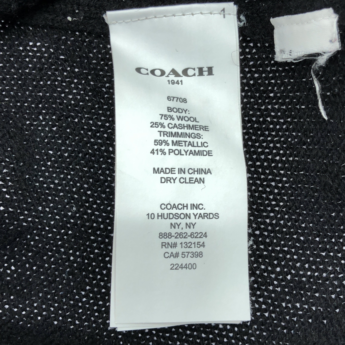 COACH / コーチ レキシー クルーネック セーター