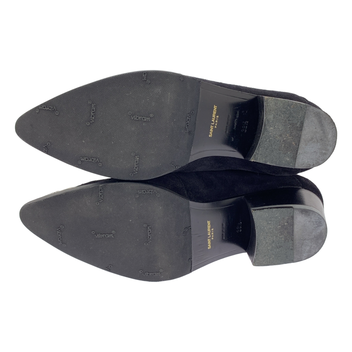 SAINT LAURENT PARIS / サンローランパリ DUCKIES 40 WESTERN BOOTS スエードレザー サイドゴア ウエスタンブーツ