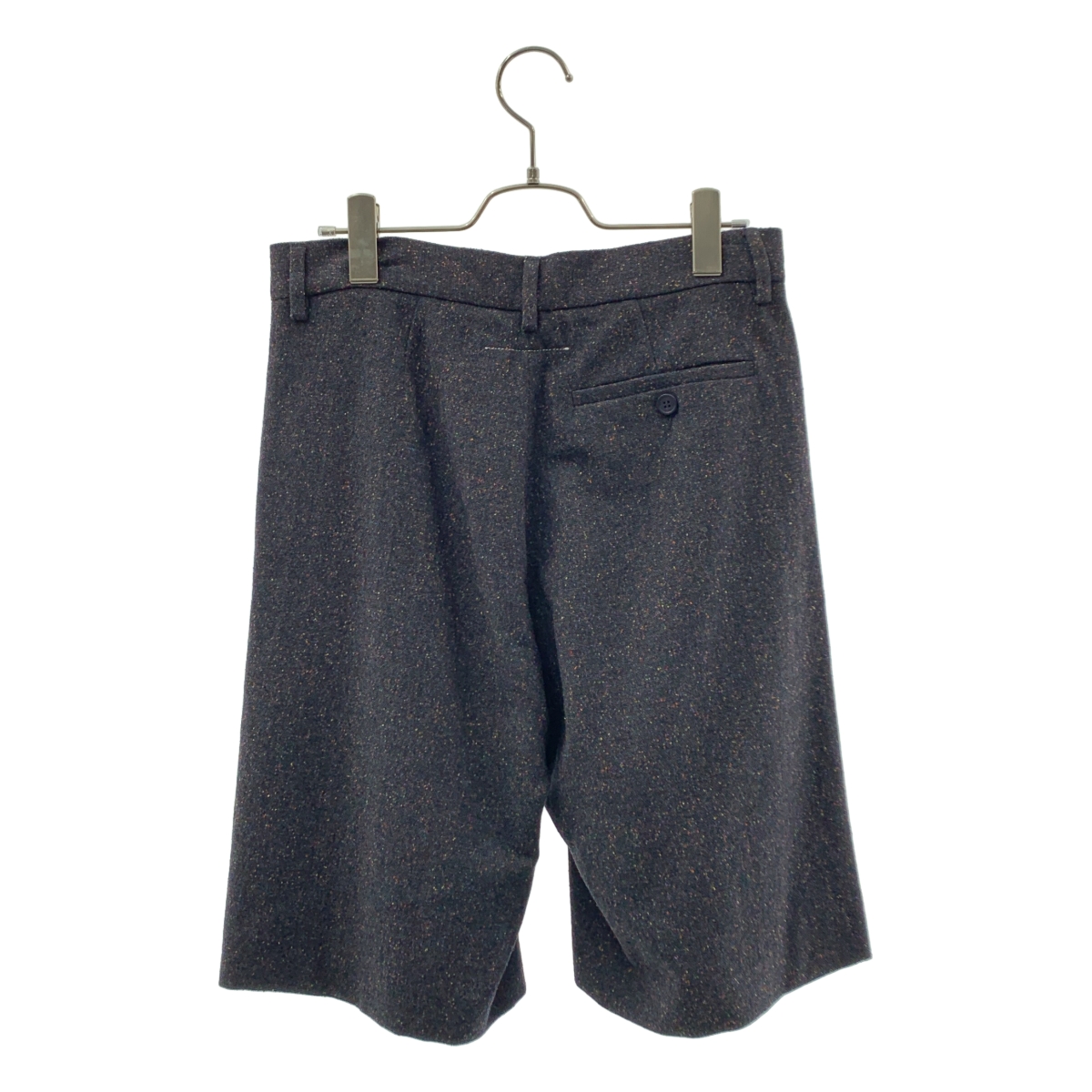 MM6 Maison Margiela / エムエムシックスメゾンマルジェラ ウール コットン ネップ インタックショートパンツ