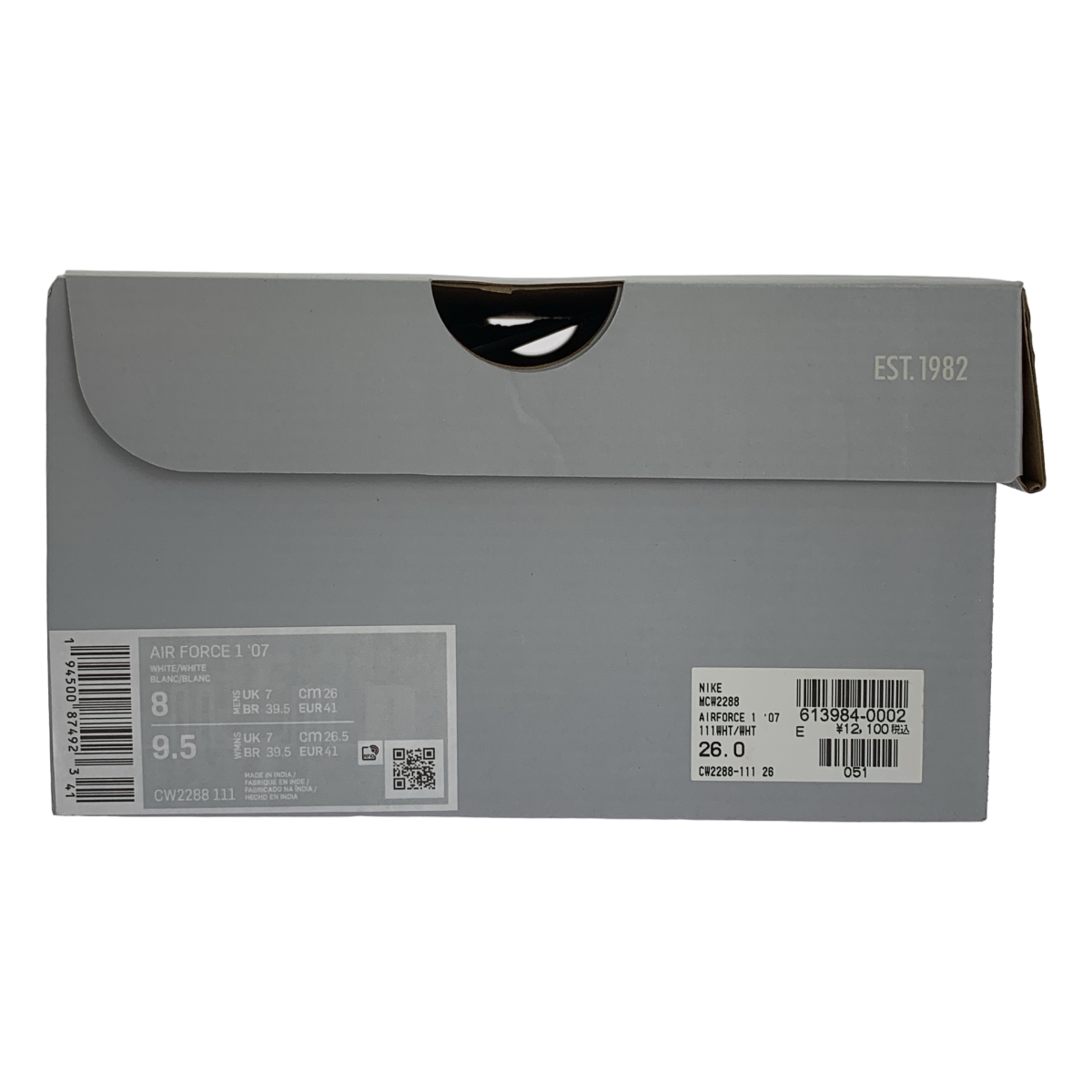 NIKE / ナイキ AIR FORCE 1 LOW '07 エア フォース1 ロー スニーカー