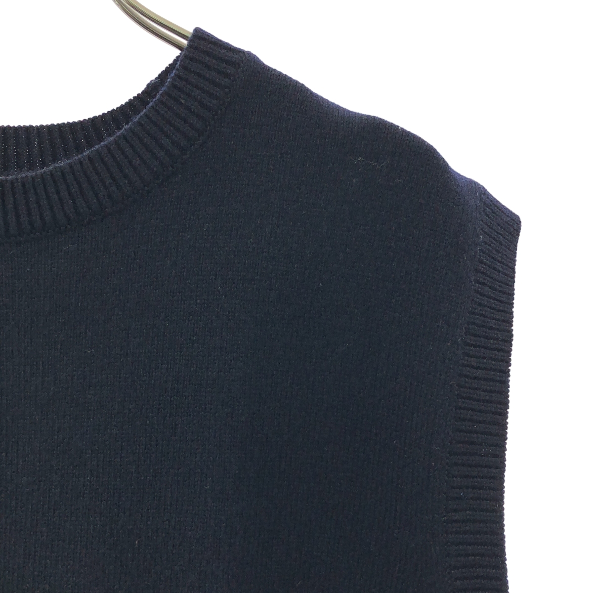 GALERIE VIE / ギャルリーヴィー ウール クルーネック ニット ベスト