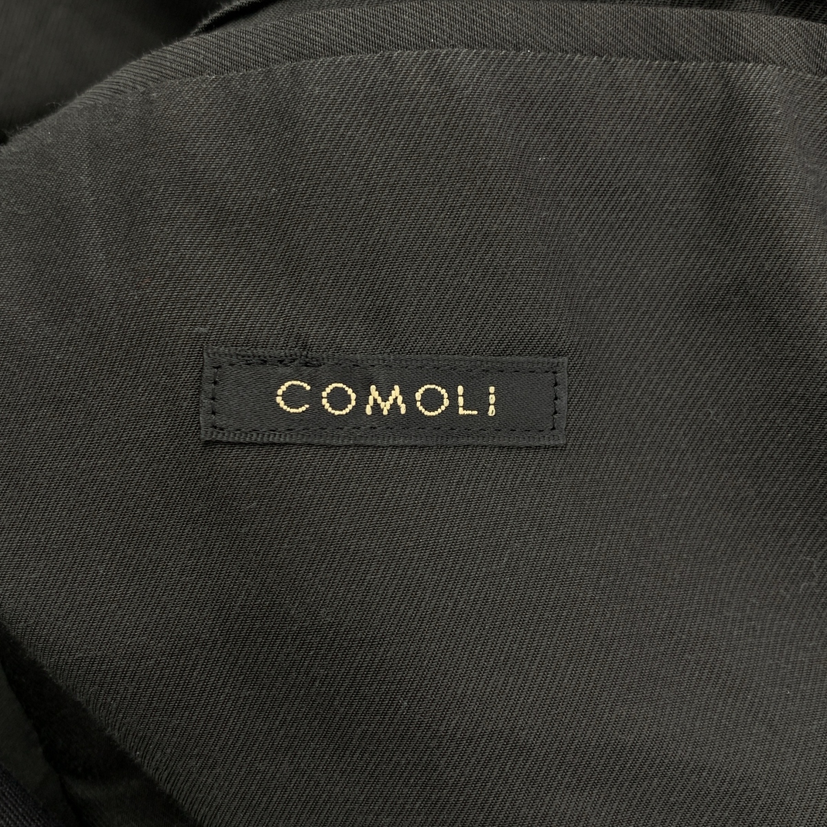 COMOLI / コモリ コットンギャバ タイロッケン ベルテッド コート / 総裏地 / X01-04001