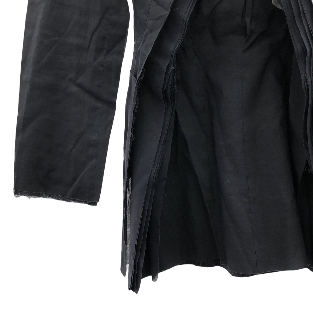 COMME des GARCONS / コムデギャルソン 90s 10重断ち切り綿 燕尾 ジャケット