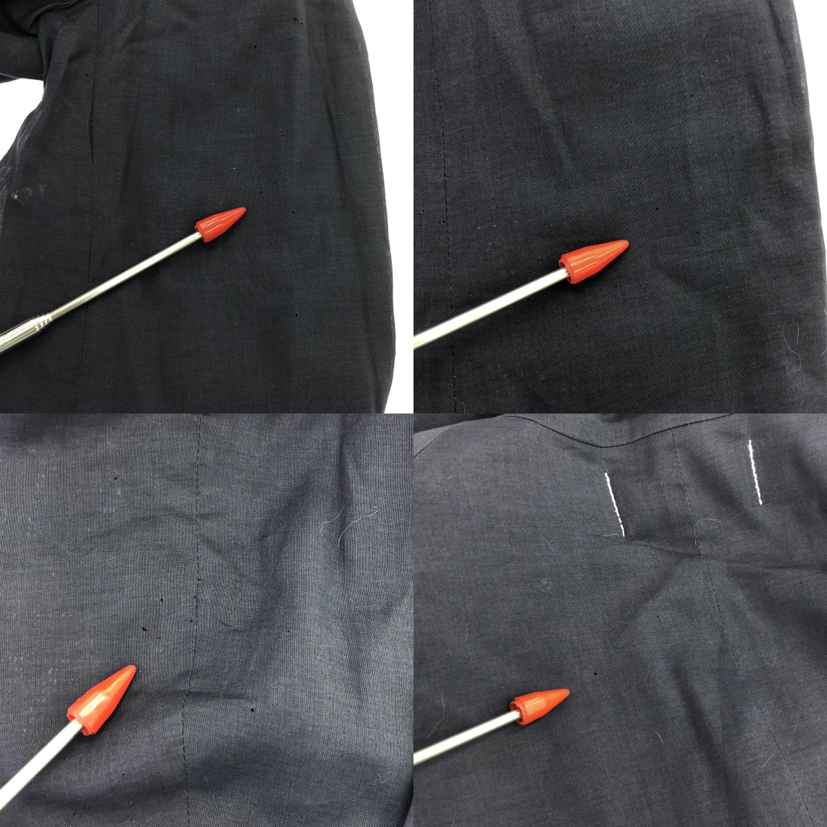 COMME des GARCONS / コムデギャルソン 90s 10重断ち切り綿 燕尾 ジャケット