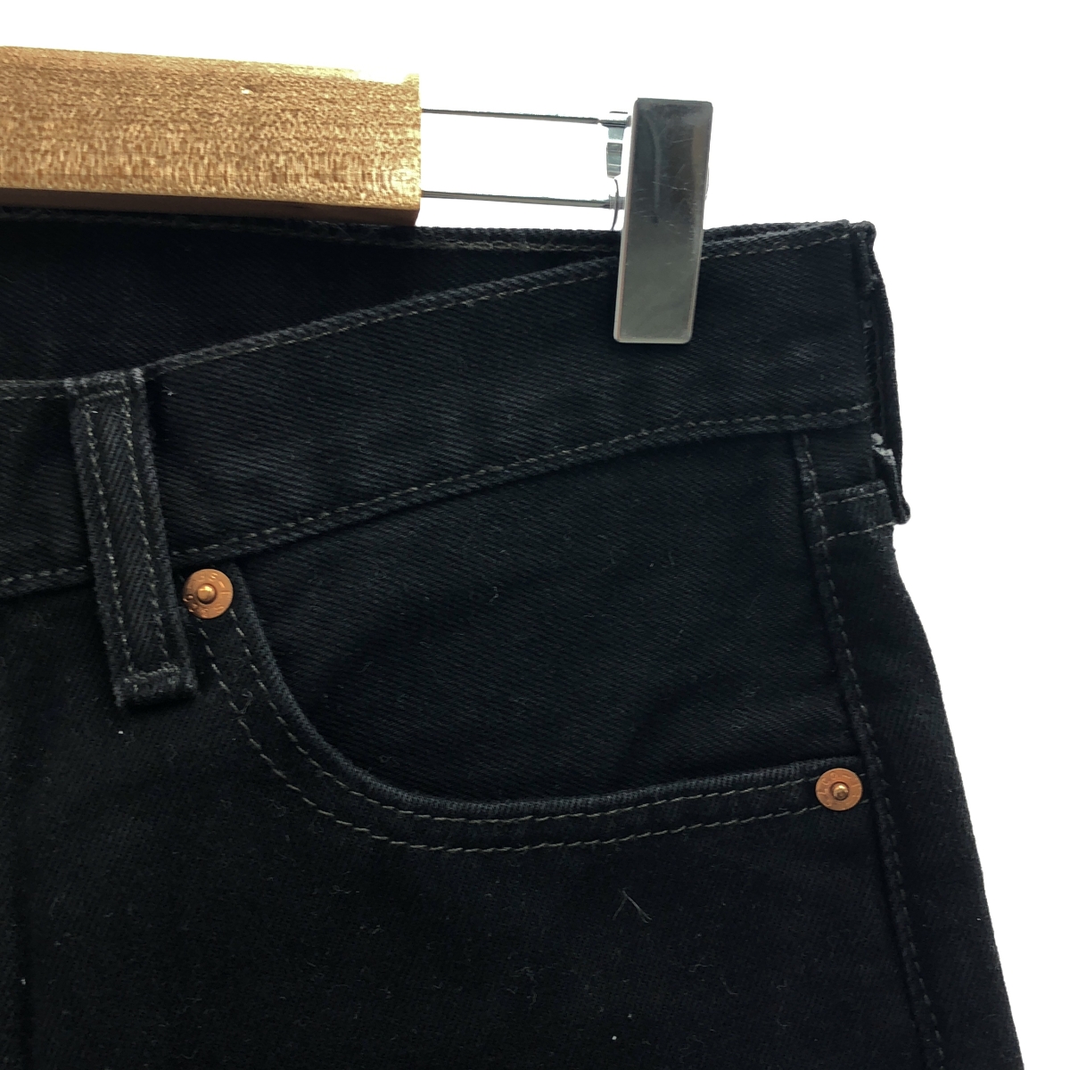 Levi's / リーバイス 501 / ブラック ストレート デニムパンツ