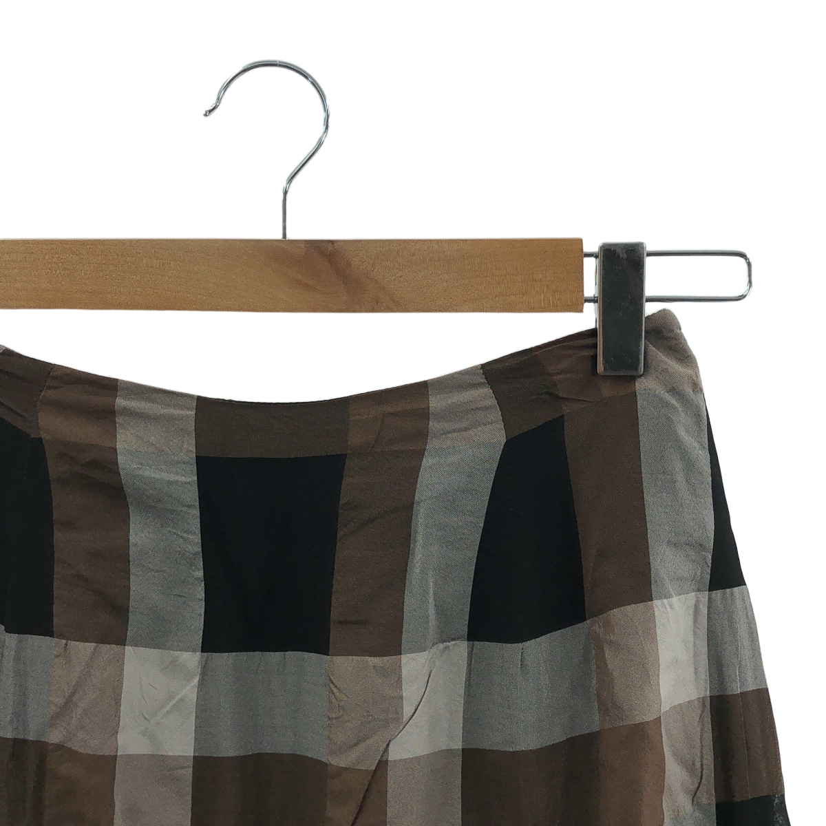 TODAYFUL / トゥデイフル Chambray Check Skirt シャンブレー チェック スカート