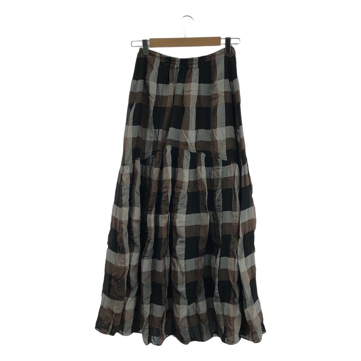TODAYFUL / トゥデイフル Chambray Check Skirt シャンブレー チェック スカート