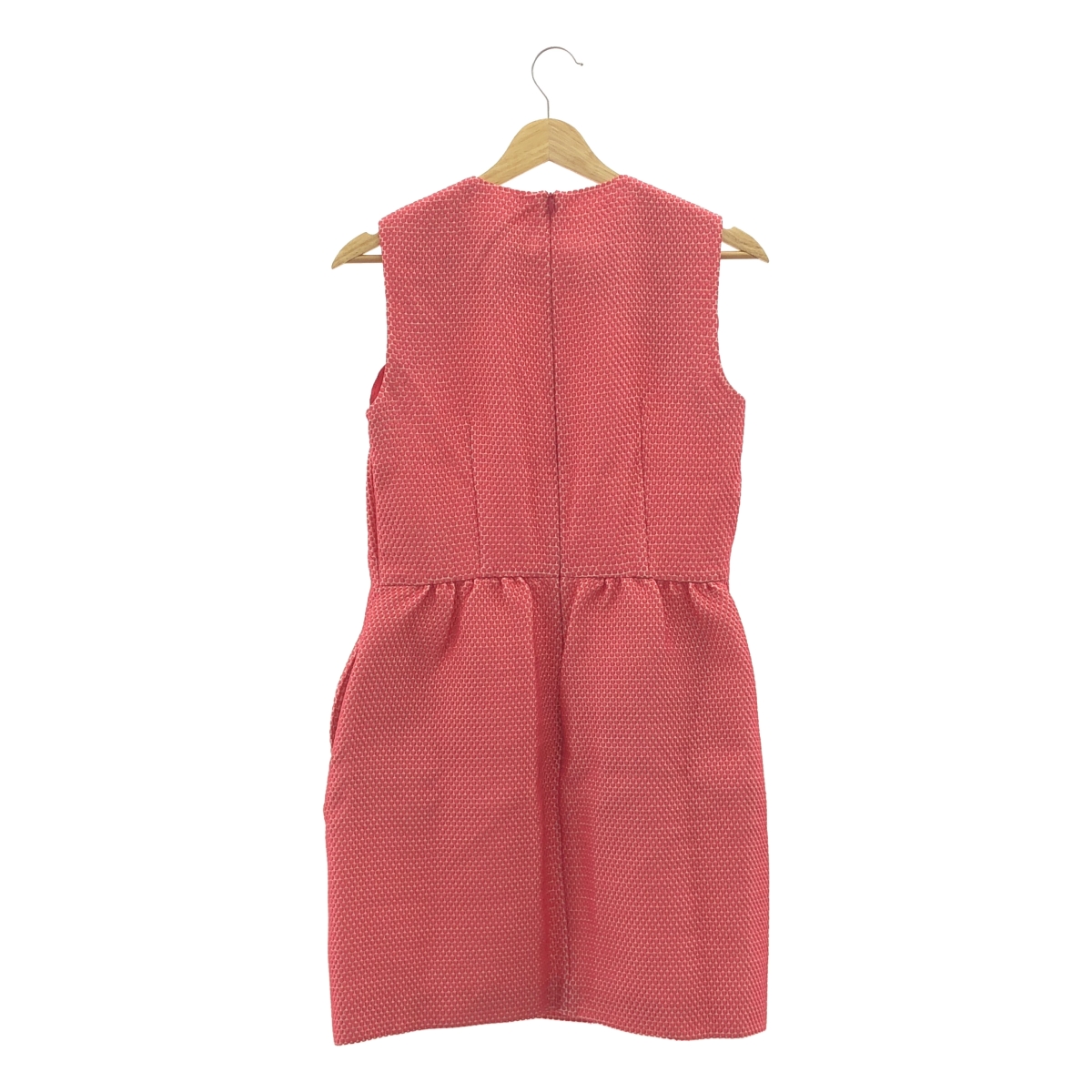 RED VALENTINO / レッドヴァレンティノ ドット コクーン ノースリーブ ワンピース