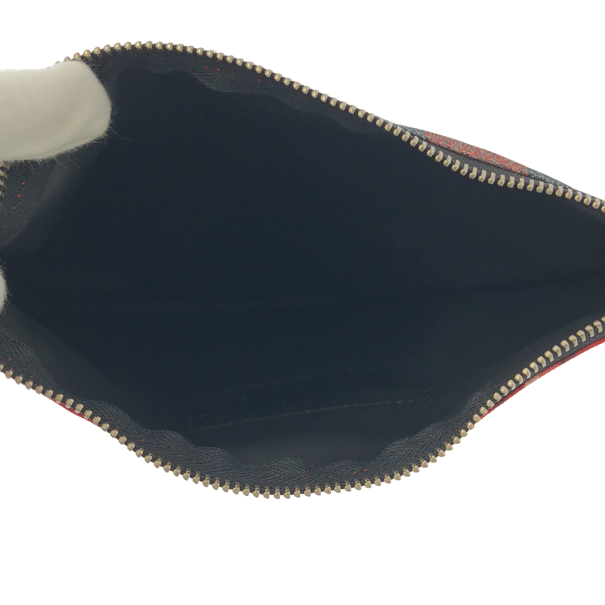 Pierre-Louis Mascia / ピエールルイマシア × Felisi / フェリージ 総柄 ロゴレザーパッチ ポーチ