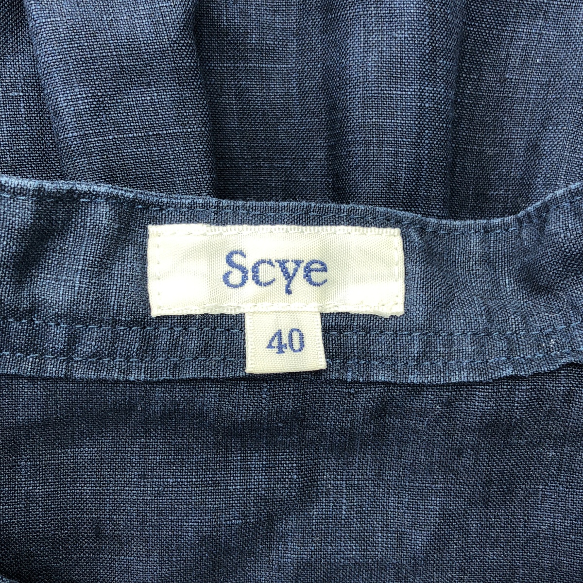 SCYE / サイ リネン ピンタック ブラウス